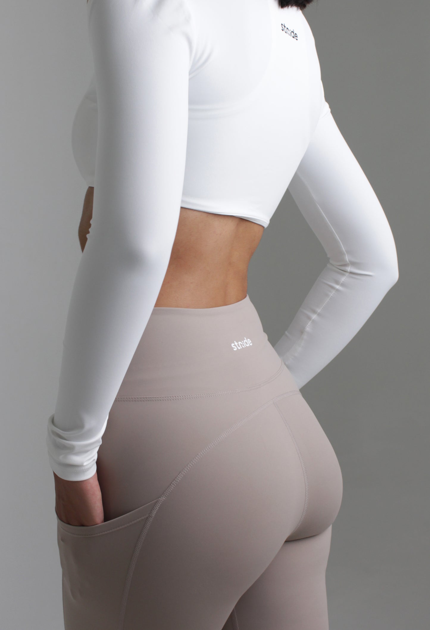 Long Sleeve Cut-Out Crop